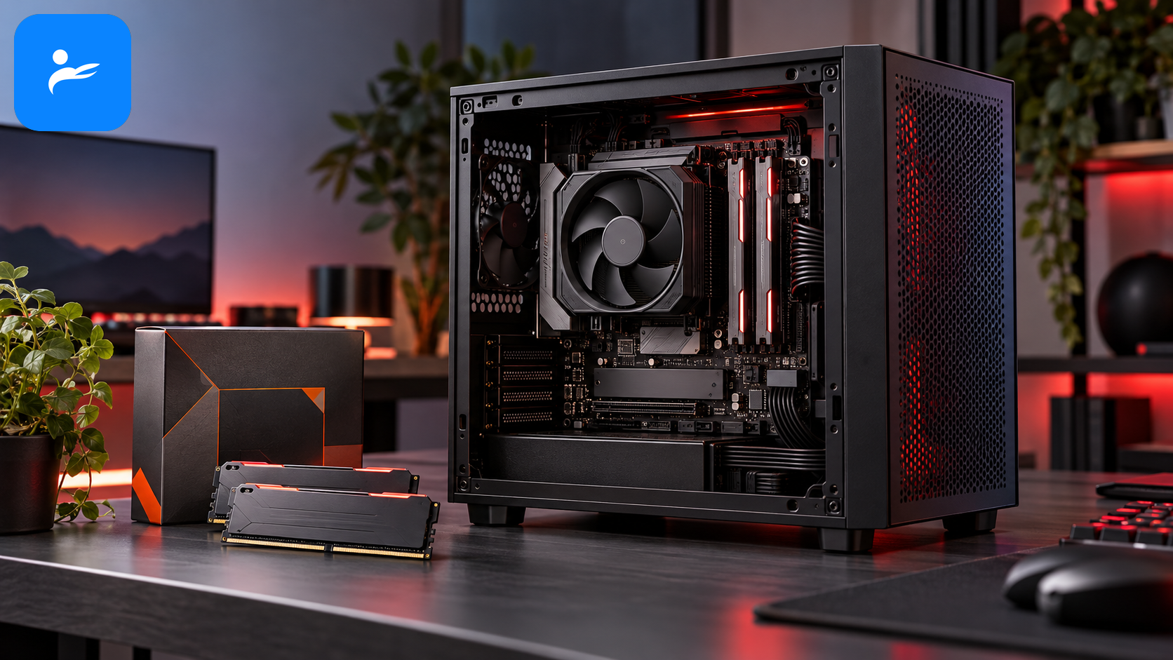 三萬元 AMD Ryzen 5 8600G 內顯桌上型電腦配置,搭配雙通道記憶體與小型機殼