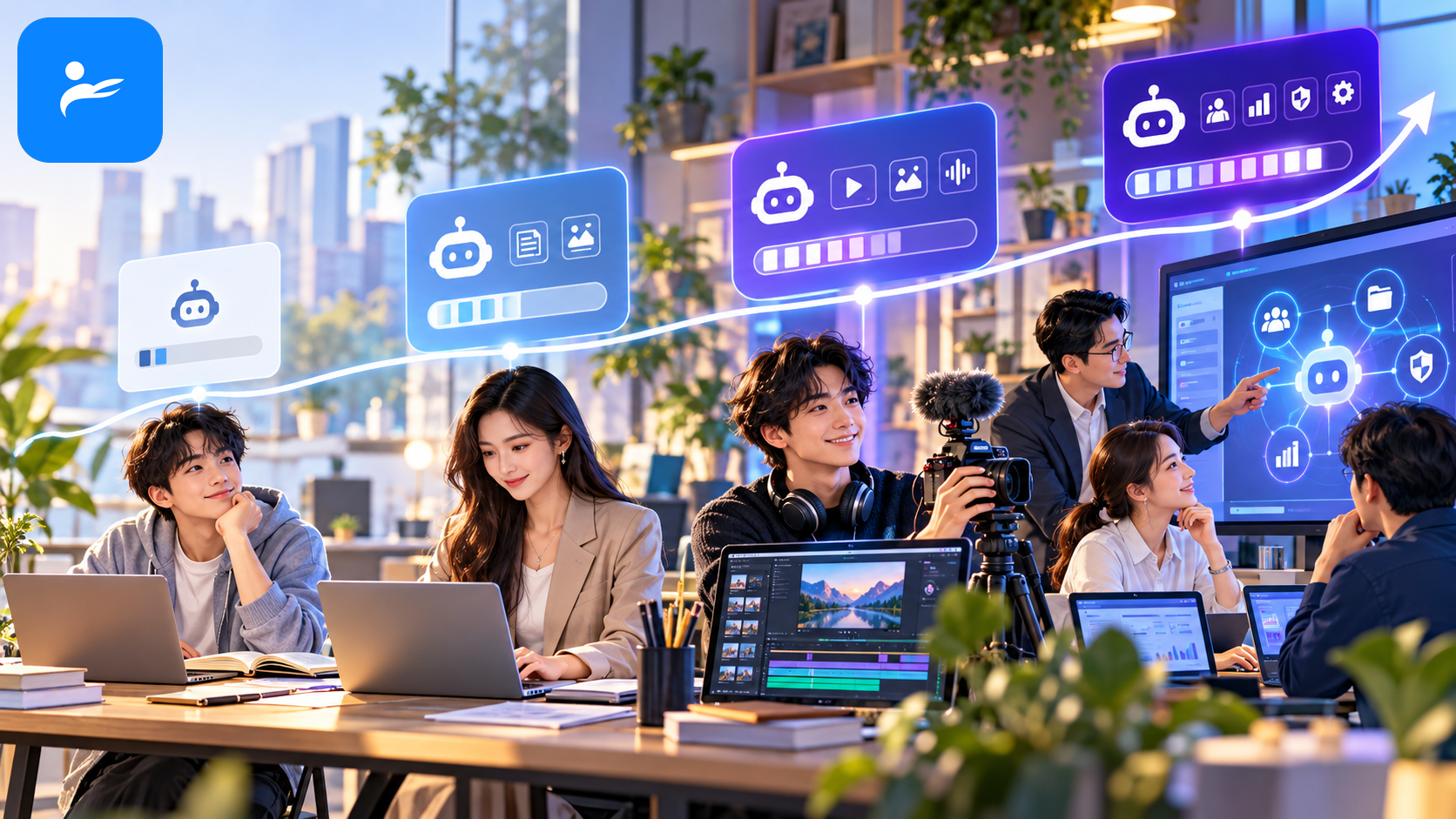 學生、上班族、內容創作者與企業團隊依使用量選擇免費或付費 AI 方案