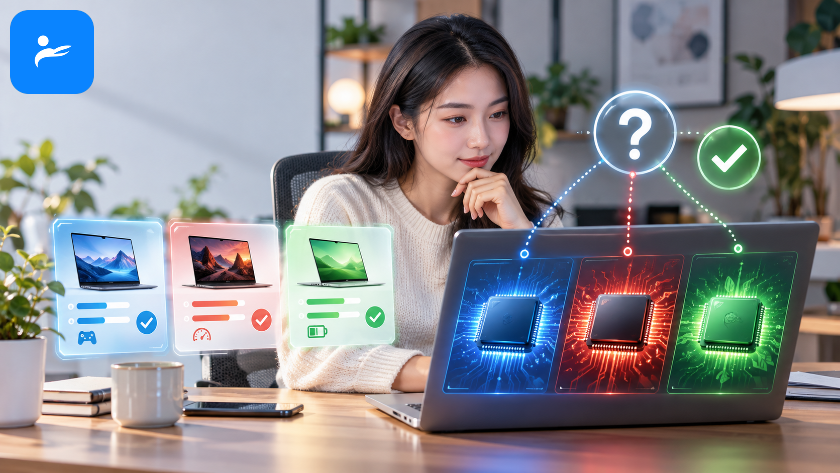 消費者查看Intel、AMD與Snapdragon筆電處理器常見問題與解答