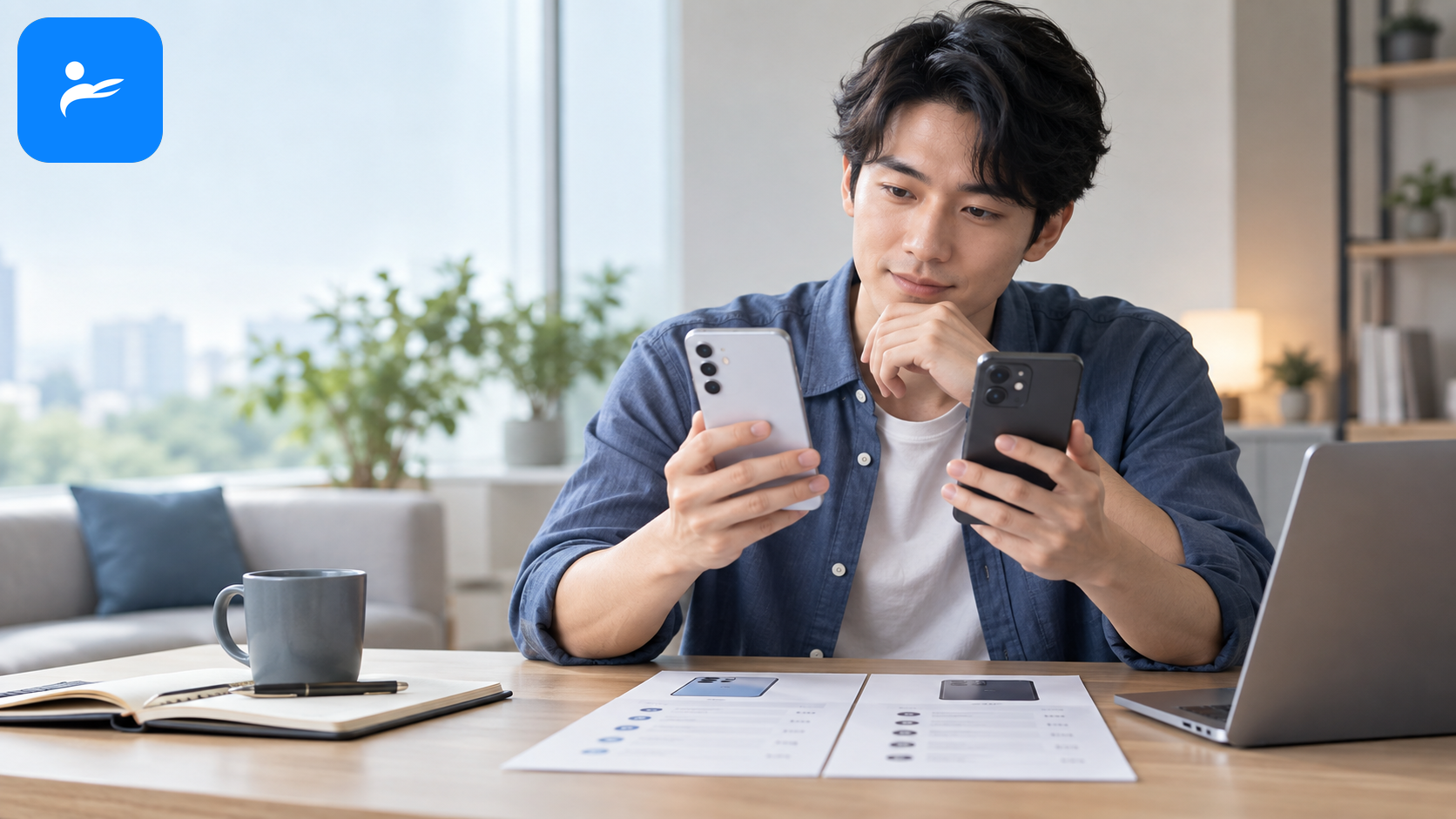 消費者完成手機比較後,在中階 Android 與 iPhone 之間做出理性選擇
